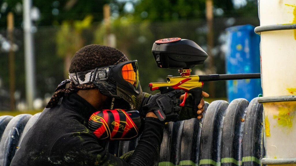 paintball, shooting, fun
